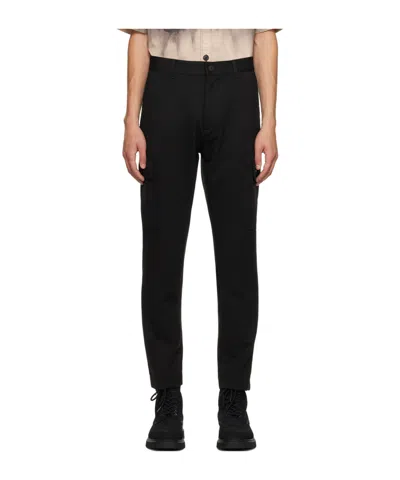 Hugo Boss Pocket Work Casual Pants In Black