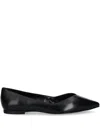 Hugo Boss Slip-on Ballerina Shoes In Black