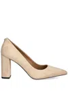 HUGO BOSS POINTED-TOE SUEDE PUMPS