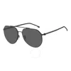 Hugo Boss Boss Boss 1296/f/s M9 0r80 Aviator Polarized Sunglasses In Grey