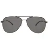 Hugo Boss Polarized Grey Pilot Men's Sunglasses Boss 1641/s 0v81/m9 60 In Multi