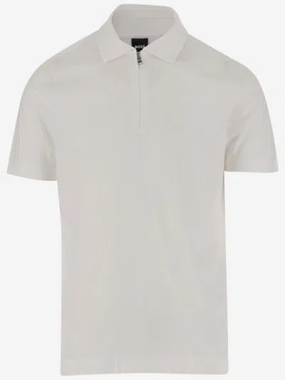 Hugo Boss Cotton Blend Polo Shirt
