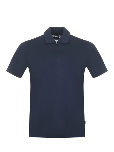 Hugo Boss Polo Boss In Blu Scuro
