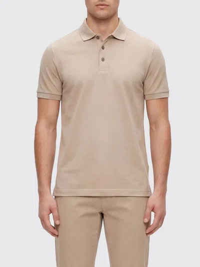 Hugo Boss Polo Shirt Boss Men Color Beige In Neutral