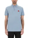 Hugo Boss Hugo Dereso 232 Polo T Shirt Blue In Blue