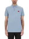 Hugo Boss Hugo Dereso 232 Polo T Shirt Blue In Blue