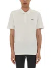 Hugo Boss Collared Shirt With Short Sleeves In White