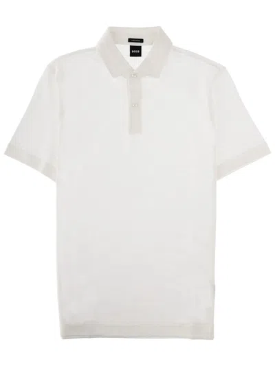 Hugo Boss Polo "h-press" In White