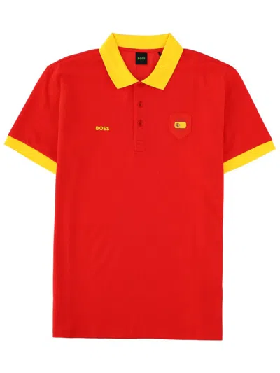 Hugo Boss Polo Paddy In Red