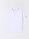 Hugo Boss Polo Shirt Boss Kids Color White In White