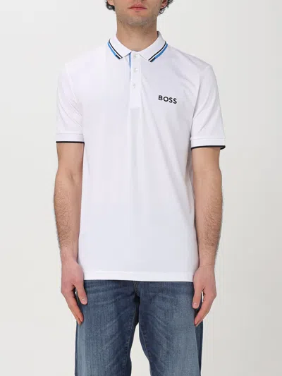 Hugo Boss Polo Shirt Boss Men Color Beige