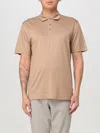 Hugo Boss Polo Shirt Boss Men Color Beige In Brown