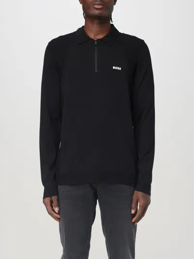 Hugo Boss Polo Shirt Boss Men Color Black In Schwarz