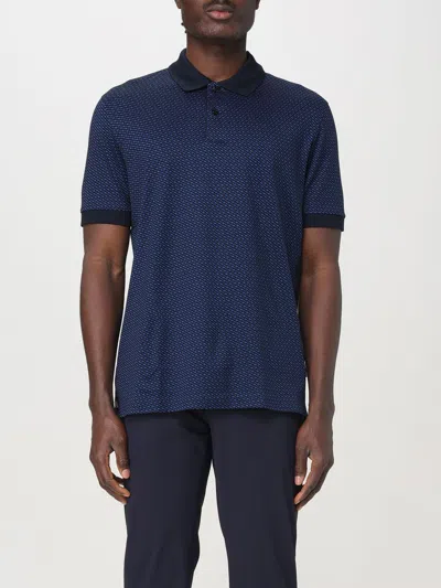 HUGO BOSS POLO SHIRT BOSS MEN COLOR BLUE,G61180009
