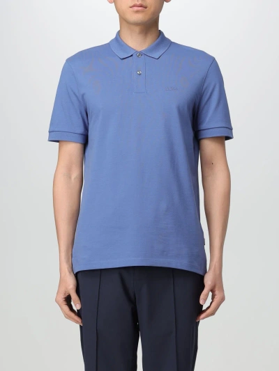 Hugo Boss Polo Shirt Boss Men Color Blue