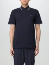 HUGO BOSS POLO SHIRT BOSS MEN COLOR BLUE,F34750009