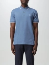 Hugo Boss Polo Shirt Boss Men Color Denim