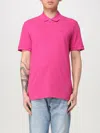 Hugo Boss Polo Shirt Boss Men Color Fuchsia