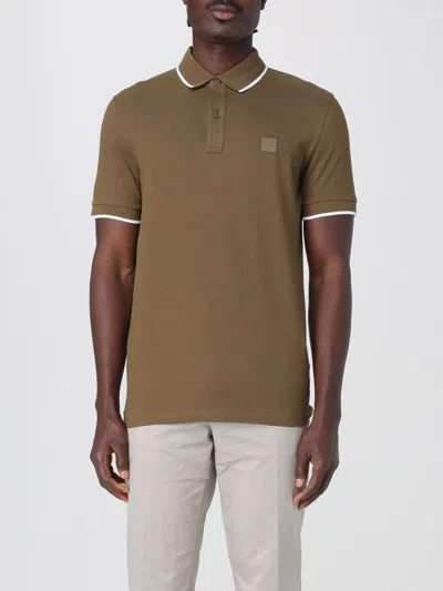 Hugo Boss Polo In Cotone Con Mini Logo Boss