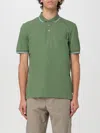 Hugo Boss Polo Shirt Boss Men Color Green In 草绿色