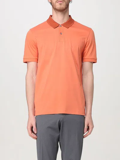 HUGO BOSS POLO SHIRT BOSS MEN COLOR ORANGE,G57008004