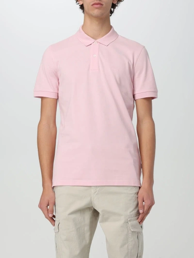 Hugo Boss Polo Shirt Boss Men Color Pink