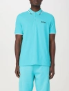 Hugo Boss Polo Shirt Boss Men Color Turquoise