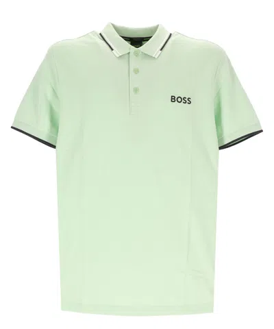 Hugo Boss Polo Shirt In Green