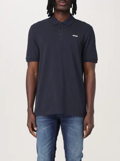 Hugo Boss Polo Shirt Hugo Men Color Blue