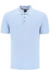 Hugo Boss Boss Polo Shirt With Contrasting Edges In Light Blue