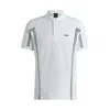 Hugo Boss Polo Shirt With Logo Detail In White
