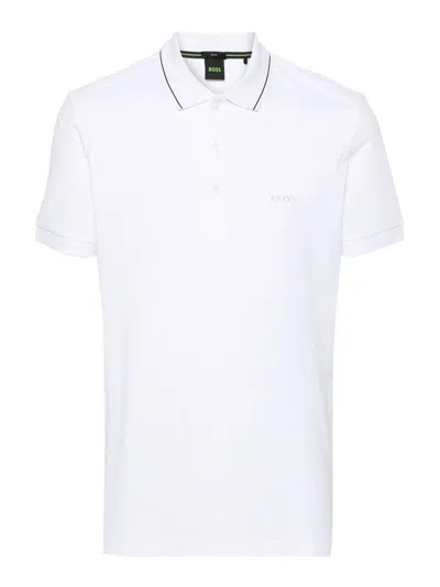 Hugo Boss Polo In White