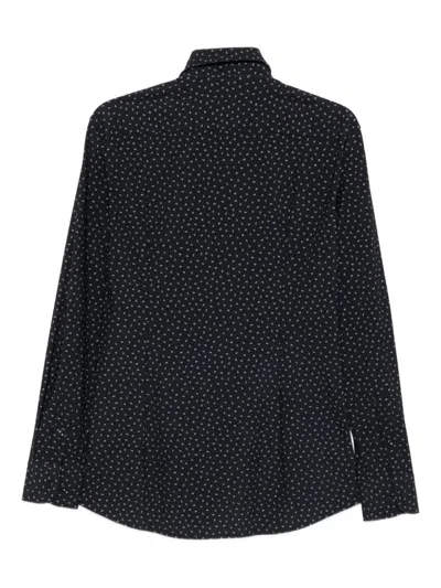 Hugo Boss Polyamide Shirt In Black