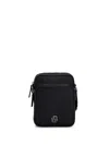 Hugo Boss Polyester Bag In Black