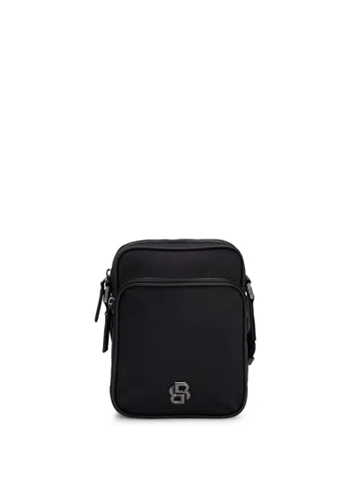 Hugo Boss Polyester Bag In Black