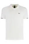 Hugo Boss Polyester Jersey In White