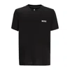 Hugo Boss Slim-fit T-shirt With Popcorn Stripe Fabric
