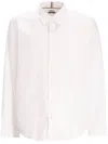 Hugo Boss Poplin Shirt In White