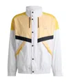 Hugo Boss Porsche X Boss Water-repellent Jacket With Colour-blocking In White