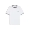 Hugo Boss Porsche X Cotton T-shirt With Moisture-control Finish In White