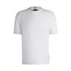 Hugo Boss Porsche X Mercerized-cotton T-shirt With Special Branding In White