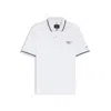 Hugo Boss Porsche X Polo Shirt In Cotton With Moisture Control In White