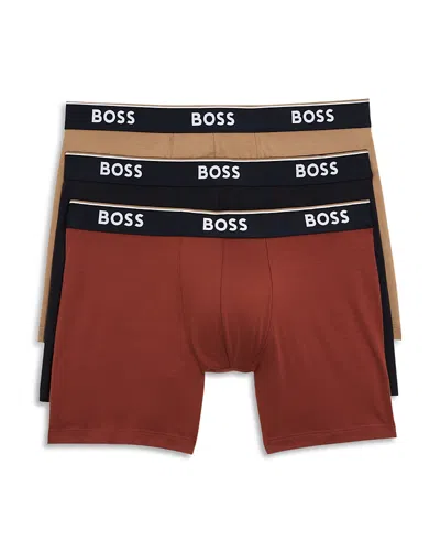 Hugo Boss Power Boxer Briefs, Pack Of 3