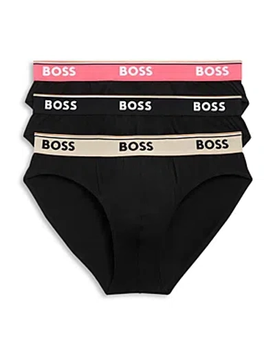 Hugo Boss Power Briefs, Pack Of 3 In Open Misc