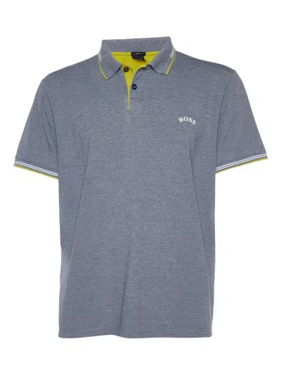 Pre-owned Hugo Boss  Contrasting-trim Polo Shirt