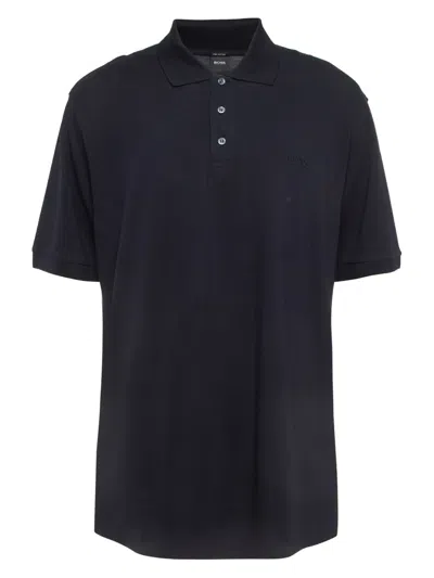 Pre-owned Hugo Boss  Logo-embroidered Polo Shirt