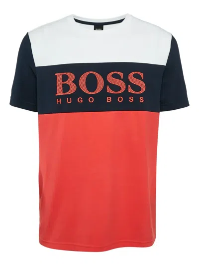 Pre-owned Hugo Boss Logo-print T-shirt