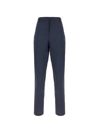 Hugo Boss Pressed-crease Trousers In Blue