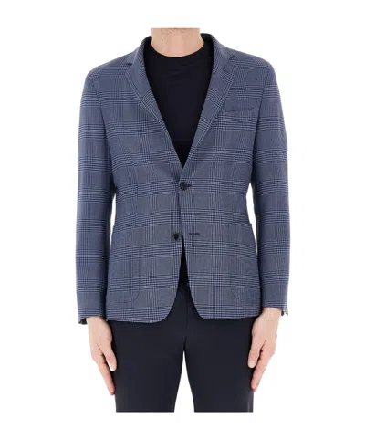 Hugo Boss Prince-of-wales-check Blazer