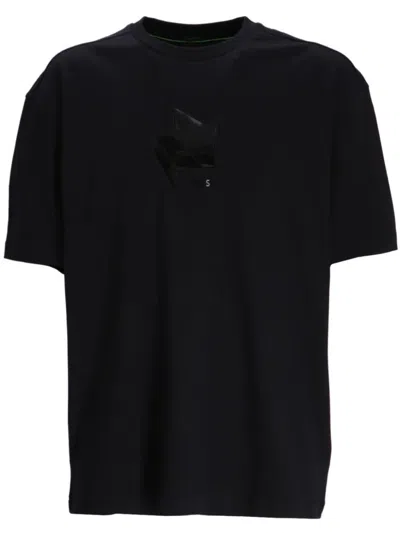 HUGO BOSS PRINT-AT-CHEST T-SHIRT